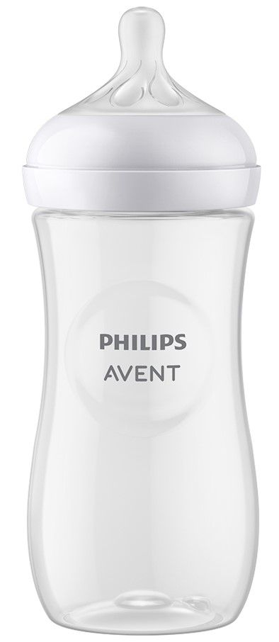 Philips Avent Fľaša Natural Response transparentní 330 ml, 3m+ - rozbalené
